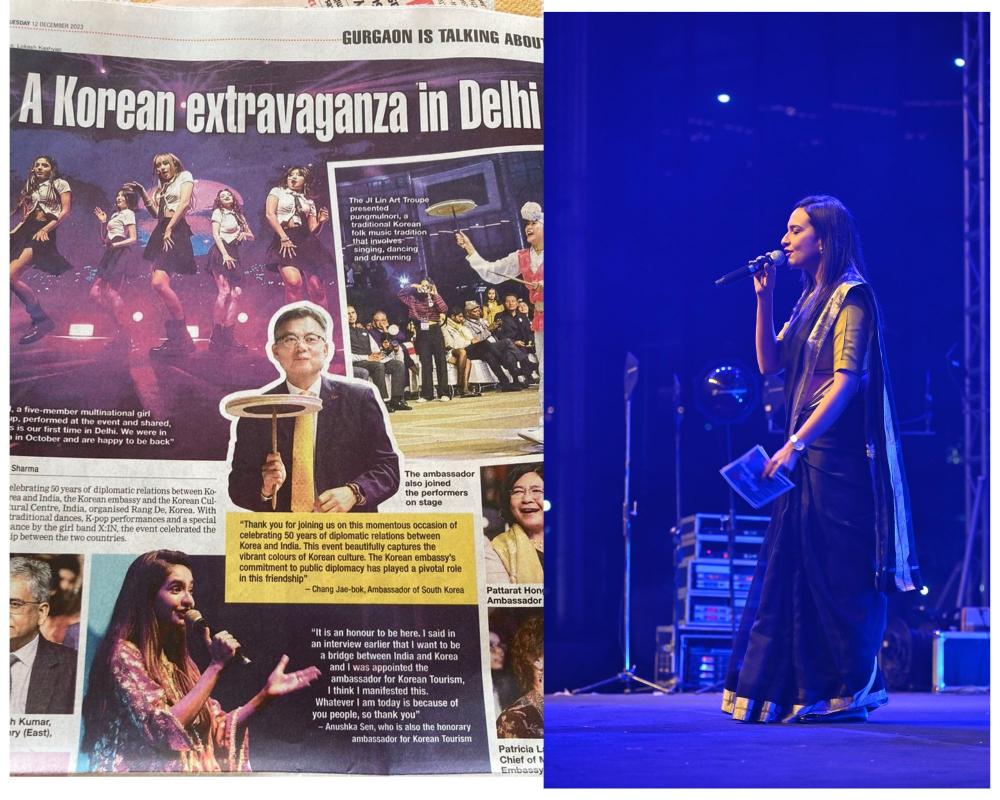 Best Female Emcee in Delhi/Gurgaon/India KPoP music concert Event